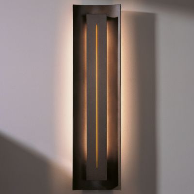 Gallery Wall Sconce with Wave-Direct Wire by Hubbardton Forge - Starlight Lighting USA and Canada